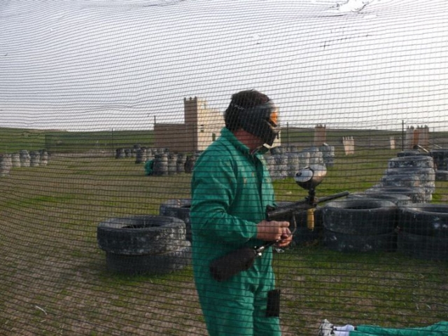 Campo de paintball en Algete